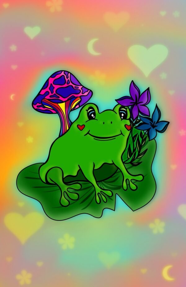 Love Of Frogs -  Large 13"x19" Poster